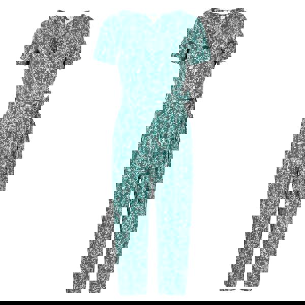 Mountain Warehouse Womens/Ladies Crane Wrap Jumpsuit - Teal - 