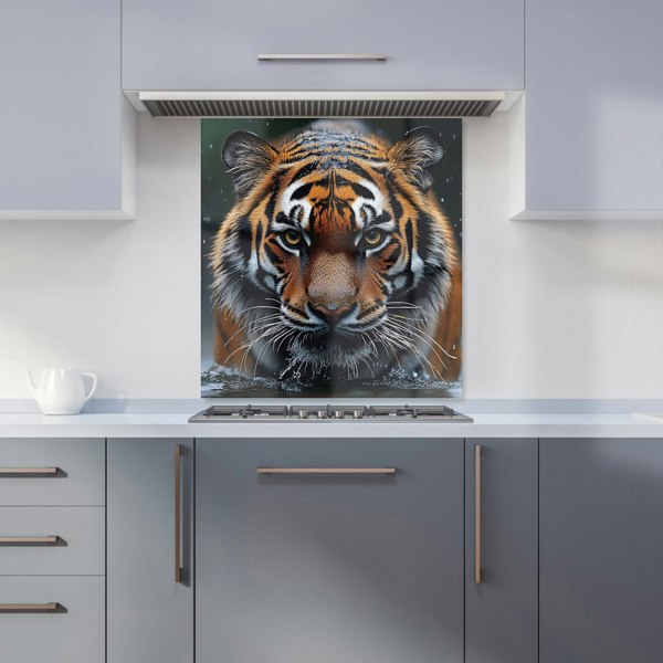 Warren Reed Tiger Glass Kitchen Splashback - 00009