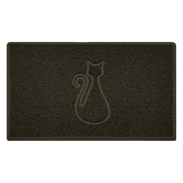Nicoman Embossed Spaghetti Outdoor Doormat - Brown