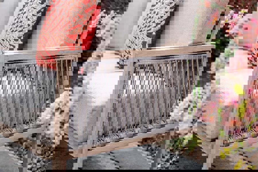 Garden Impressions Decala Light Oak Effect - Lounge Dining Corner Suite