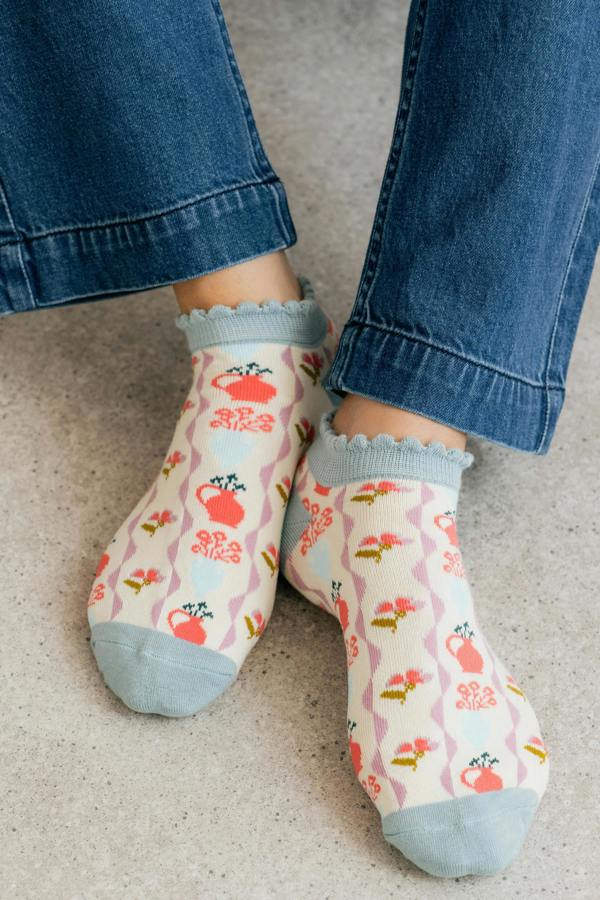 Potting Shed Trainer Socks