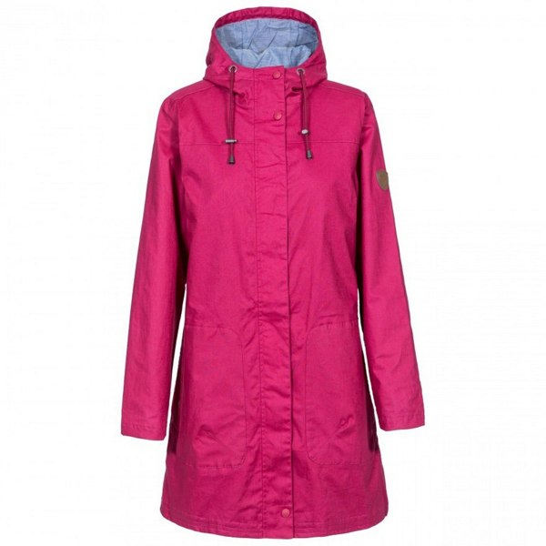 Trespass Women's Sprinkled Waterproof Jacket - Dark Pink Lady