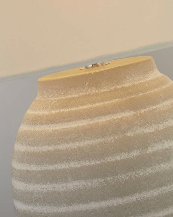 Jennie Cream Ceramic Table Lamp