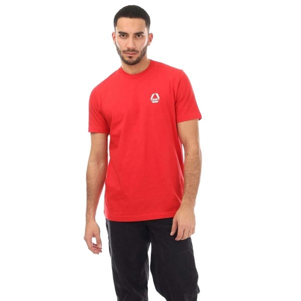 Diesel Mens T-Just 8-3 Logo T-Shirt - Red