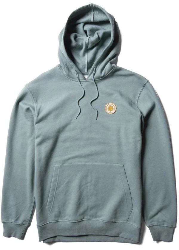 Vissla Solid Sets Eco PO Hoodie hooded sweatshirt Vissla Smokey Jade Heather L