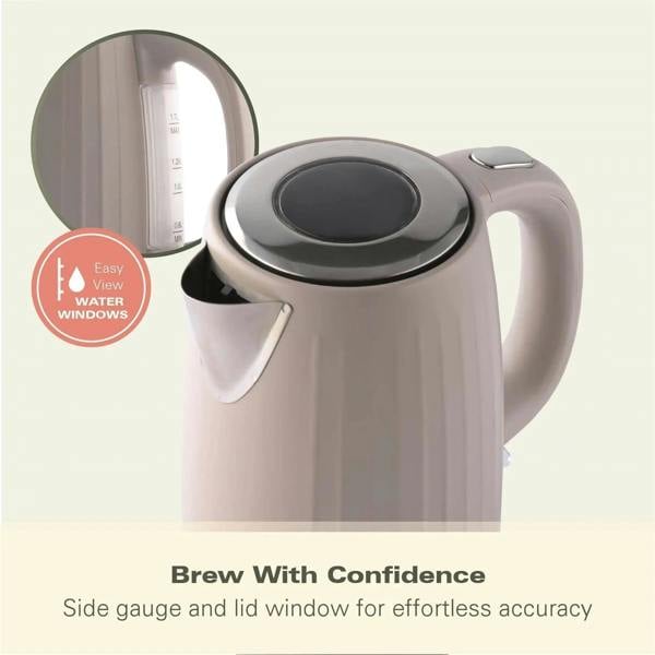 Hamilton Beach Harmony 1.7L Kettle - Cappuccino