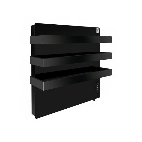 Mirrorstone Heating 500W Quartz Glass Wi-Fi Towel Rail Infrared Heating Panel (Available in Black or White) - Electric Panel Heater