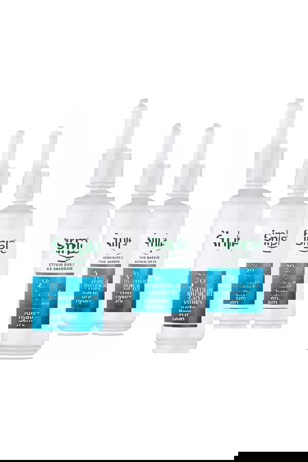 Simple Hydrate+ Serum 3% Hyaluronic Acid + B5 Moisture Boost Face, 30ml