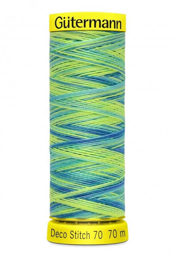 Gutermann Multicolour Deco Stitch 70 Thread 70m Polyester Thread Suitable For Embroidery