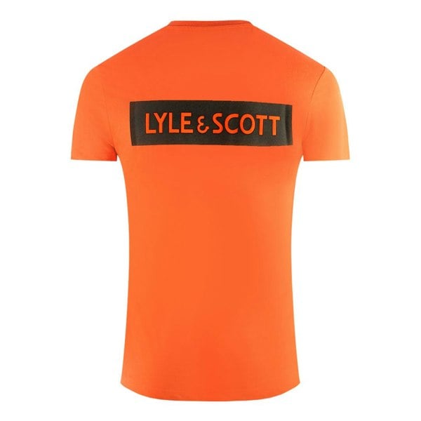 Lyle & Scott Back Print T-Shirt - Orange