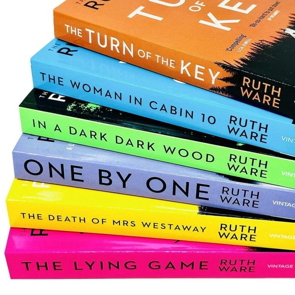 Ruth Ware 6 Book Set The Turn of the Key, The Woman in Cabin 10, In a Dark Dark Wood & more