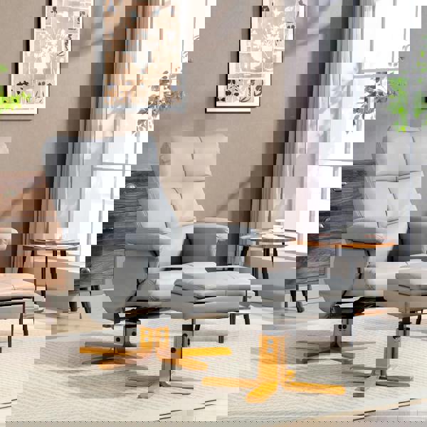 Recliner with Ottoman