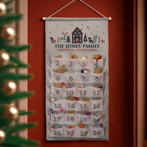 Personalised Memento Company Personalised Christmas Home Advent Calendar