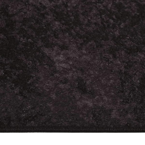 Berkfield Rug Washable 160x230 cm Anthracite Anti Slip