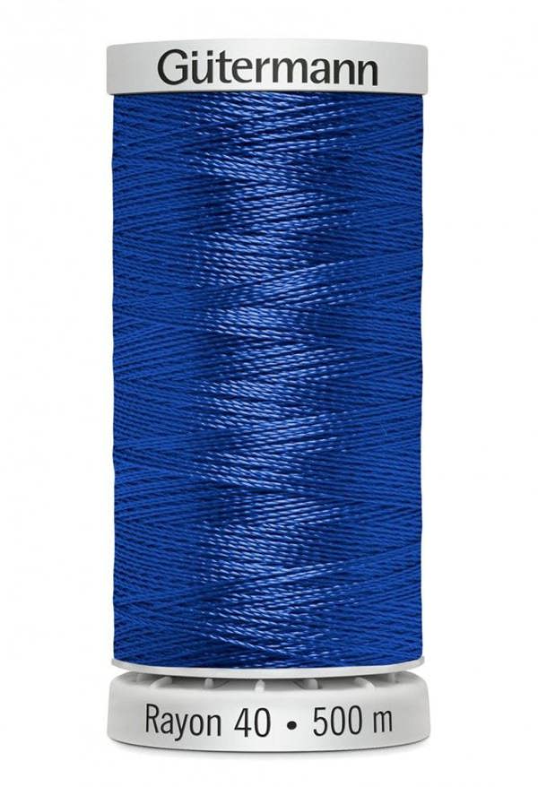 Gutermann No 40 Sulky Rayon Embroidery Thread 500m Rayon Thread Suitable For Embroidery
