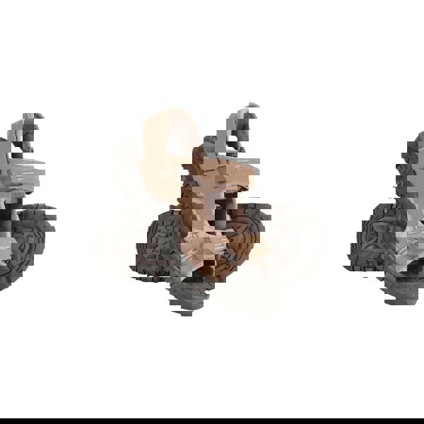 Mountain Warehouse Mens Z4 Synthetic Suede Sandals - Brown