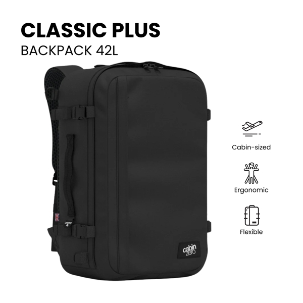 CabinZero Classic Plus Backpack 42L