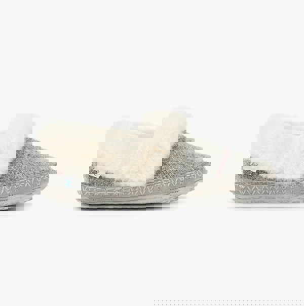 Bedroom Athletics DIANA Womens Moccasins Grey/Pink Check