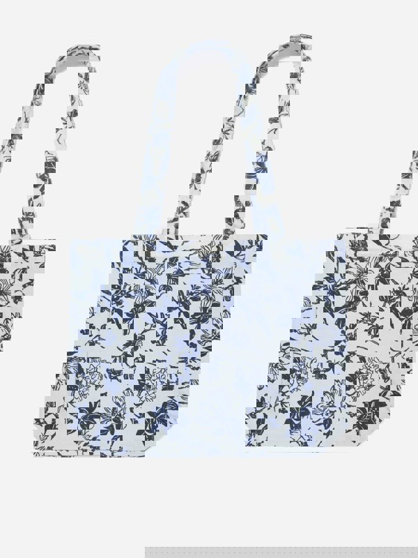 DL1961 Girls Floral Tote Bag in White