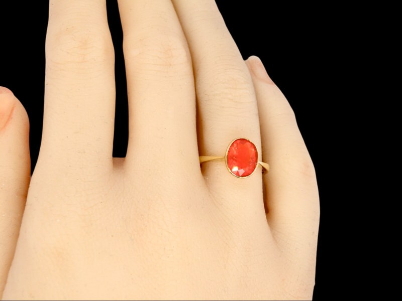 Vintage Tom Fire Opal Dress Ring