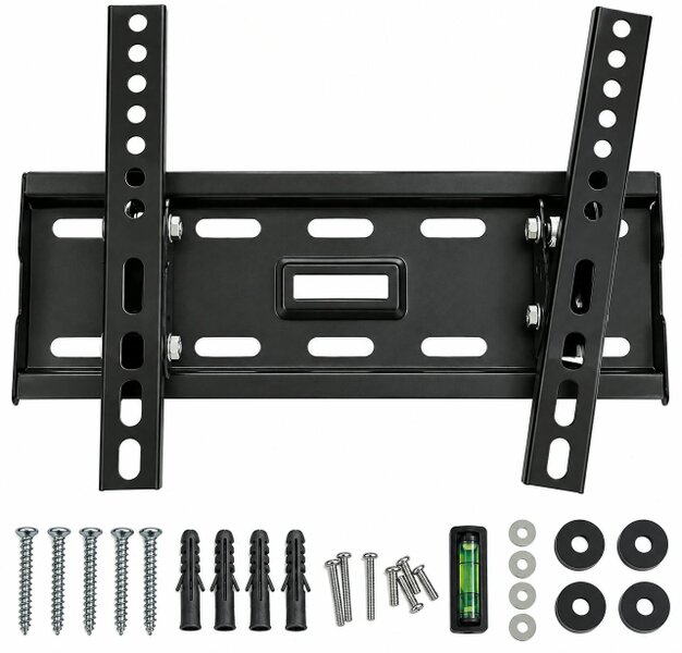 ATEK 12-43 Inch Fixed TV Wall Mount Bracket 45kg VESA 200x200 Ultra Slim