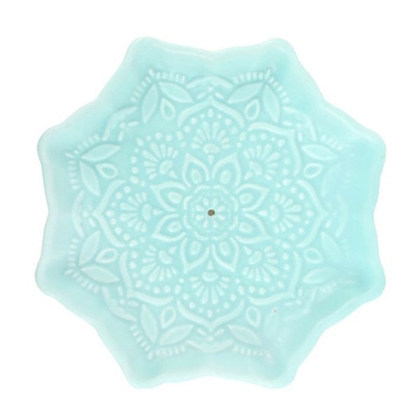 Serano Blue Mandala Incense Stick Holder