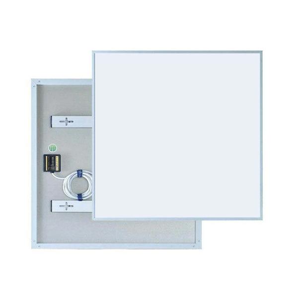 Ener-J 360W Infrared Panel Heater, 595  x 595mm Far Infrared Wall or Ceiling Mount, White