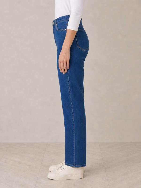 PennyPlain 5 Pocket Denim - Blue Wash