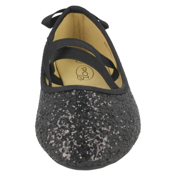 Spot On Girls Spot On Elastic Strap Ballerinas
