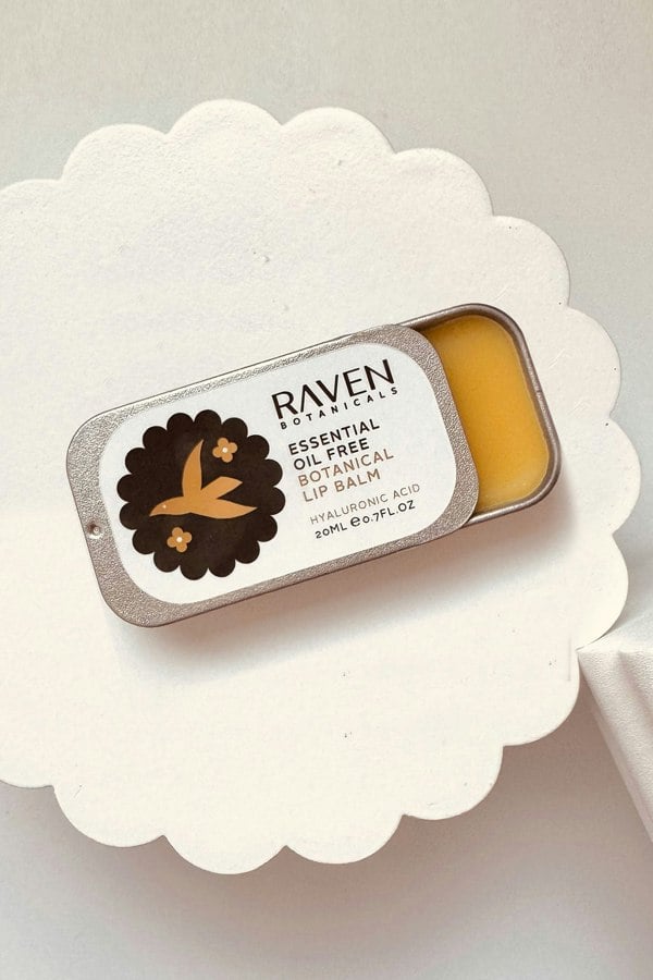 Raven Botanicals Botanical Lip Balm - Essential Oil Free
