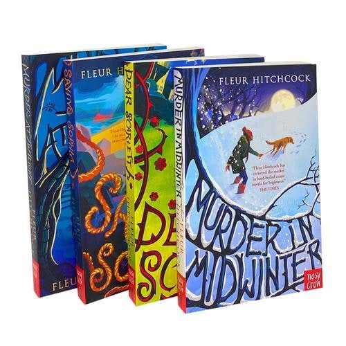 Fleur Hitchcock 4 Book Set - Murder In Midwinter, Murder At Twilight, Dear Scarlett, Saving Sophia