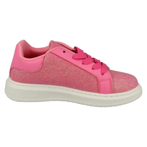 Spot On Girls Spot On Star Detailed Glitter Trainers H2642