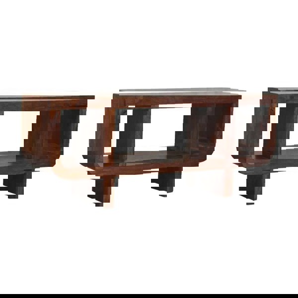 Artisan Furniture Solid Wood Orion Curved Chestnut Media Unit