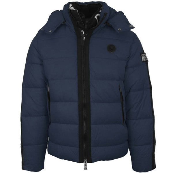 Plein Sport Padded Shell Jacket - Navy Blue