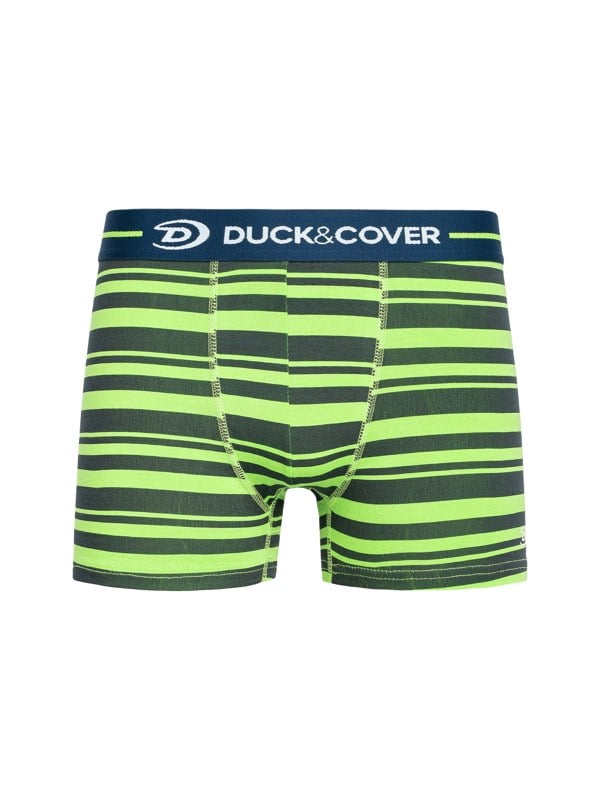 Duck and Cover Amero Boxers 3pk Green Mix