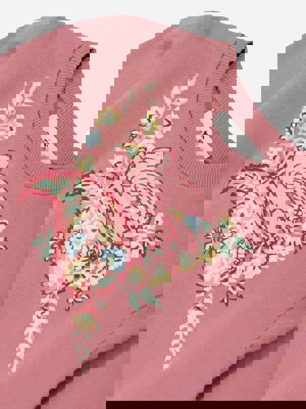 Etro Girls Pegaso Logo Sweatshirt in Pink