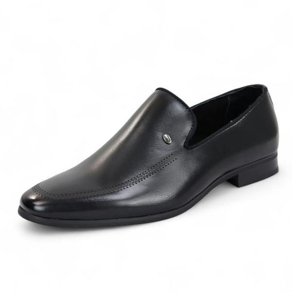 Infinity Leather Men's Classic Slip-On Loafers Formal Shoes