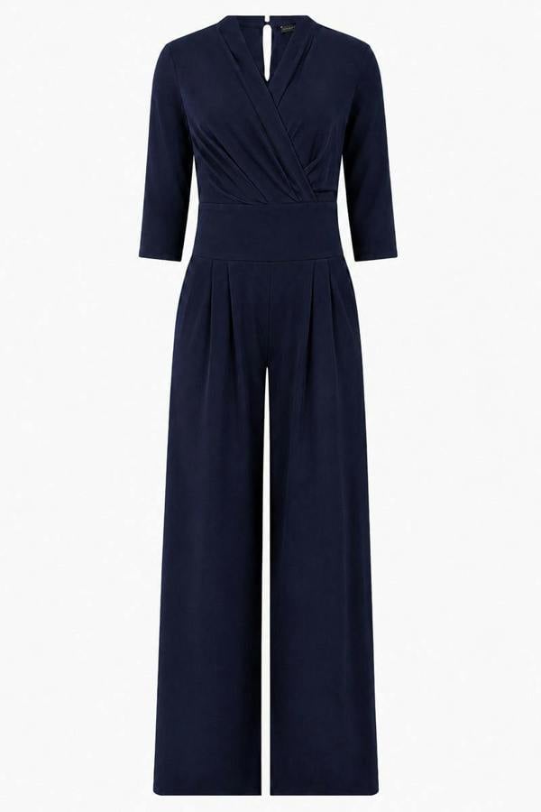 HotSquash Wrap Wide Leg Jumpsuit
