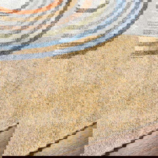 Livabliss Lillian-Washable Multicoloured Grey Modern Rug