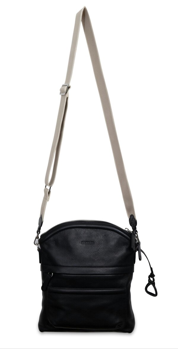 SADDLER Kimberley Leather Crossbody Bag -  Handmade by Saddler - Black