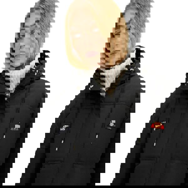 Ellesse Womens/Ladies Pejo Padded Jacket - Black - 