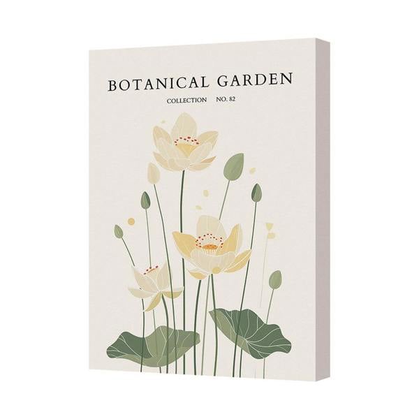 Benjamin Tate Design Botanical Garden Canvas Art Print Floral Wall Decor Collection No 82