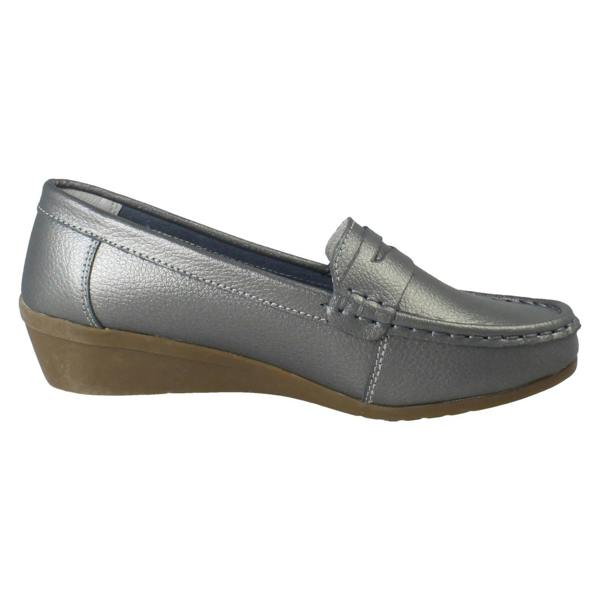 Down to Earth Ladies Down To Earth Leather Loafers F90064