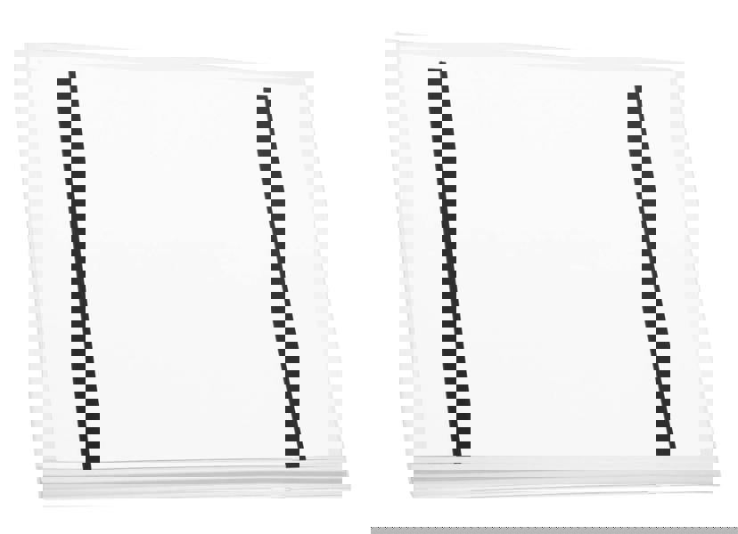 Durable Water Resistant UV Anti-Reflective Magnetic Pockets | 5 Pack | A3 Clear