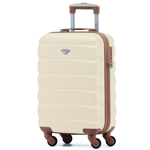 Flight Knight 55x35x20cm Carry On Cabin Suitcase (TSA Lock) 100+ Airlines Approved