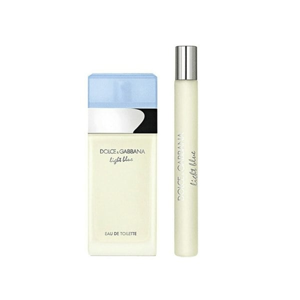 Dolce & Gabbana Women's Perfume Dolce & Gabbana Light Blue Eau de Toilette Women's Perfume Gift Set Spray (100ml) + 10ml