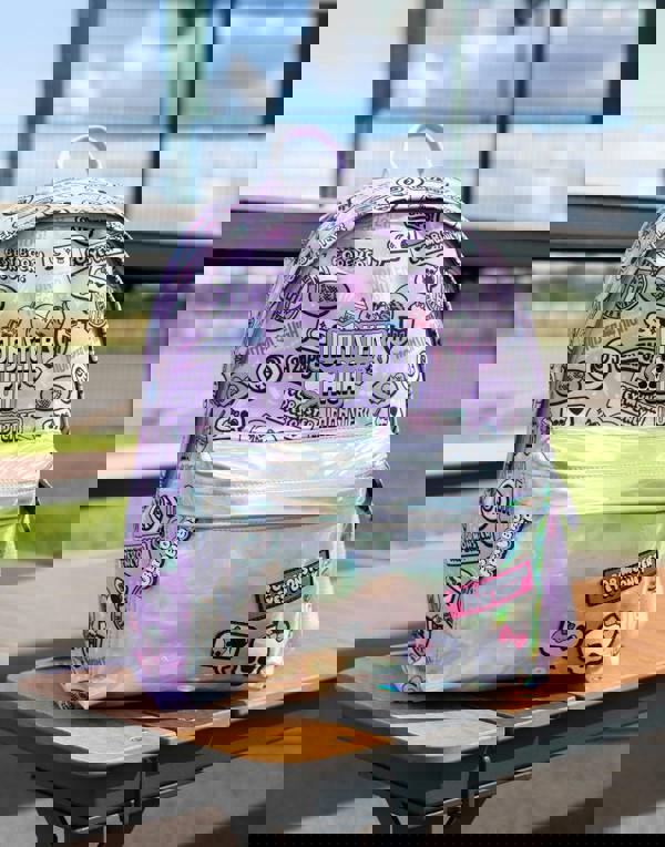 Monster High Unisex Kids Purple Holographic Pocket Backpack (One Size)