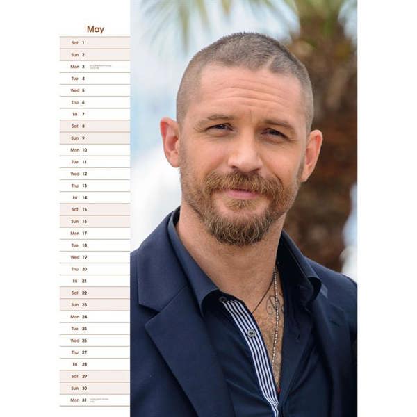 Peaky Blinders Tom Hardy A3 Calendar 2027, Wall Calendars, Month To View, Entertainment, Gift