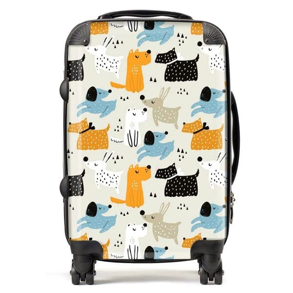 Warren Reed Hand Drawn Dogs Suitcase