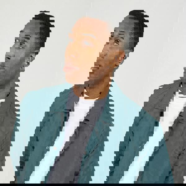 Brave Soul Green Lightweight Coach Style Jacket - Green Image 4